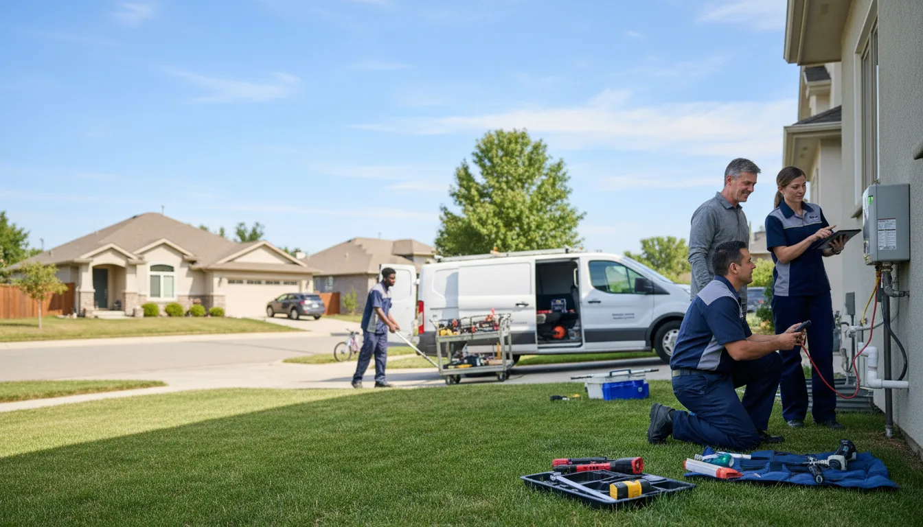 Tankless water heater service in Almo, KY